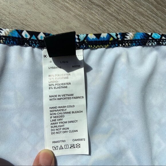 NWOT Laundry Pattered  Hipster Bikini Bottom - Picture 5 of 8